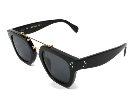 celine bridge cl 41077|CELINE Acetate Bridge Sunglasses CL41077/S Dark .